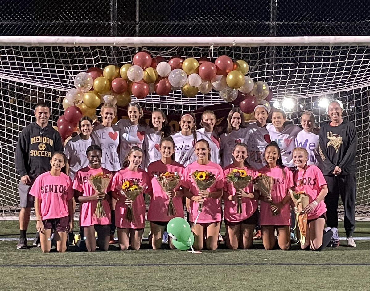 Mendon girls soccer senior night! <a href="/mendonsoccer/">Mendon Girls Soccer</a> Thank you to a great group of players and friends who have given so much to this program. You will be missed!