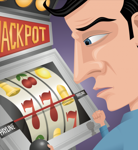 GamblingHelp_SK's tweet image. Myth: So Close! I almost won!
Reality: Seeing payoff symbols appears just above or below a pay line means one thing...you lost.
Near misses are exciting &amp;amp; often taken as a sign that a win is about to happen. This gives the illusion of getting close to a jackpot. 
Fact-You're Not.