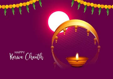 Today is the impt festival of Karwa Chauth. A whole day fast is observed by ladies for the welfare and good health of their husbands,broken only when the full moon emerges. In these modern days,we find many young men also fasting along with their wives - commendable indeed!🙏💕