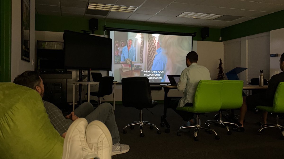 gregdrm's tweet photo. Movie night @Sourcetoad. Not the Trolls movie we were led to believe it was. https://t.co/DJfHTzwlQq