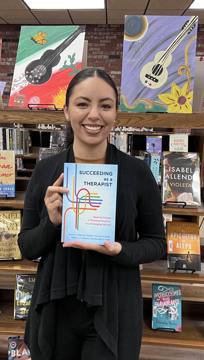 YAvilaVazquez's tweet photo. The wait is over! 🎉#SucceedingAsATherapist finally arrived. Super excited to have this available. Thank you @NYChavez  @HYAdames @melvasquez @KenSPope for gifting the world with your knowledge. https://t.co/yPefAdtVjx