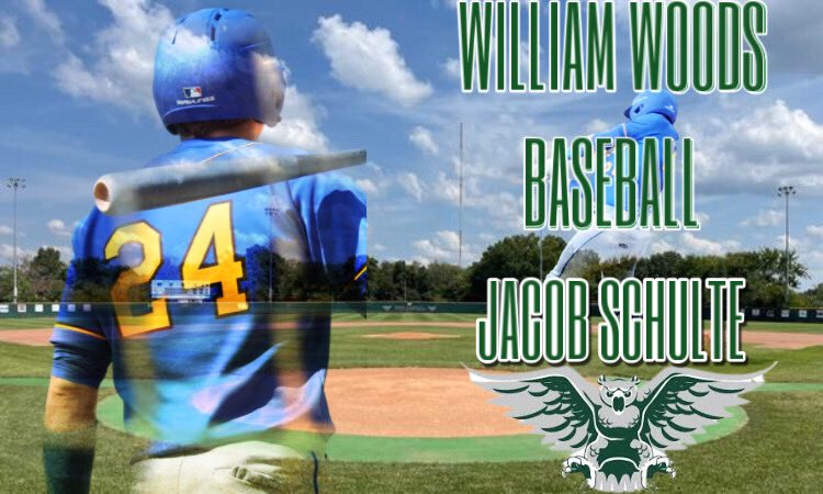 JacobSchulte7's tweet photo. I am excited to announce that I will be furthering my academic and baseball career at William Woods University. I would like to thank my parents and all of my teammates and coaches that helped me get here. Go Owls! @CometChronicle @wwuowlsBSB @JeffCityPost5 https://t.co/9eE2mf4PBd