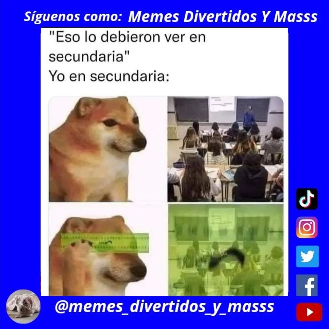 MasssMemes's tweet photo. Si pero no xd, hay que presentar atención en clase gente. https://t.co/OdSt3PBkNA