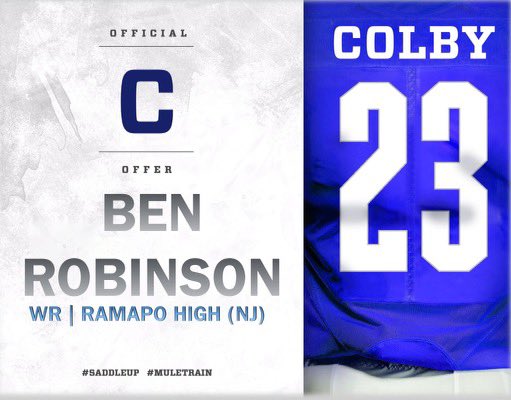 After an amazing call with <a href="/_CoachKD/">Keith Davis</a> , I am blessed and honored to announce an offer from Colby College. <a href="/Colby_Football/">Colby Football</a> <a href="/CoachMikeDeFaz/">Mike DeFazio</a>
