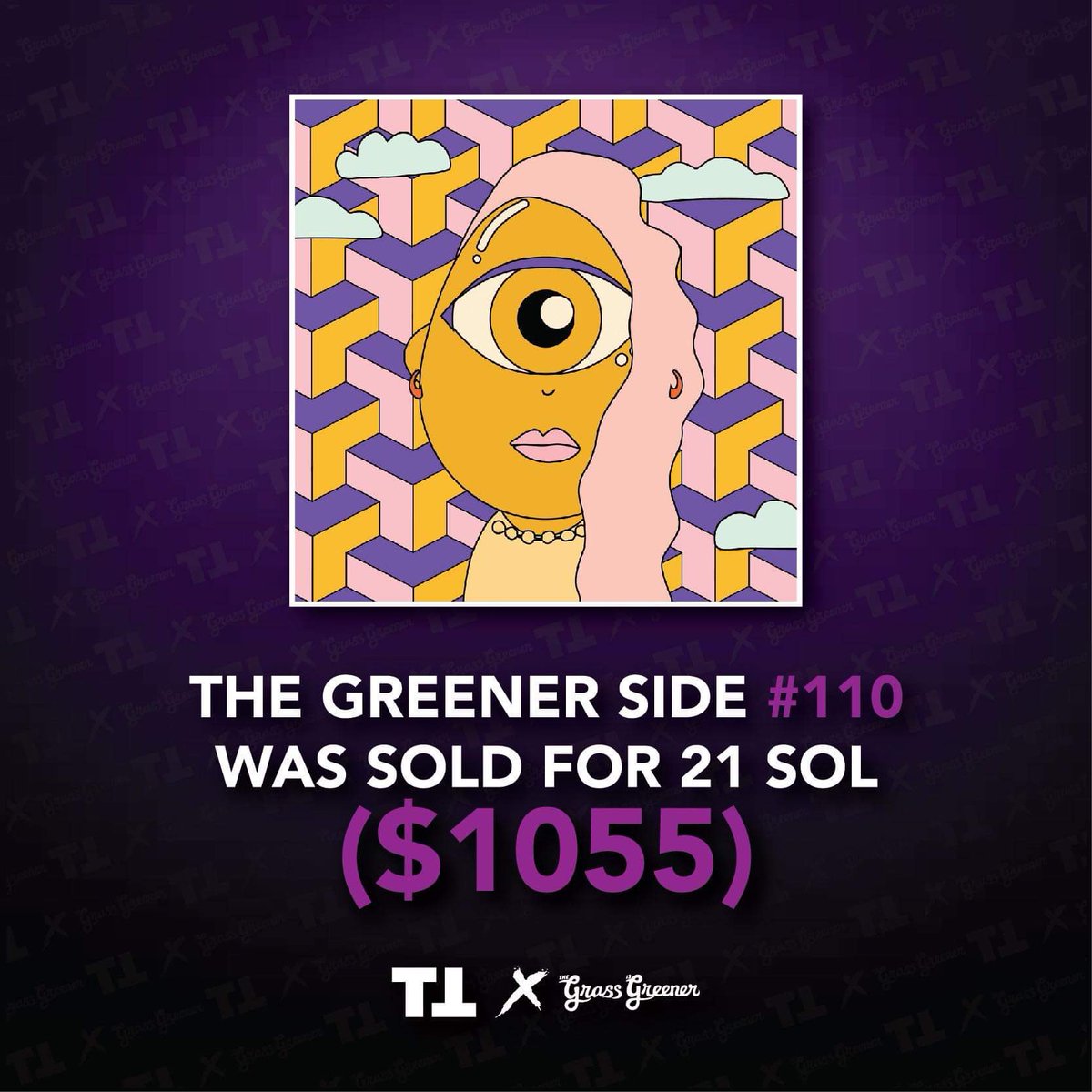 TGIG NFT #110 gives Backstage Access to The Grass Is Greener Festival. 
It Sold for over $1050.00 on Opensea. Purchase your Grass Pass TGIG NFT today nft.thegrassisgreener.com.au