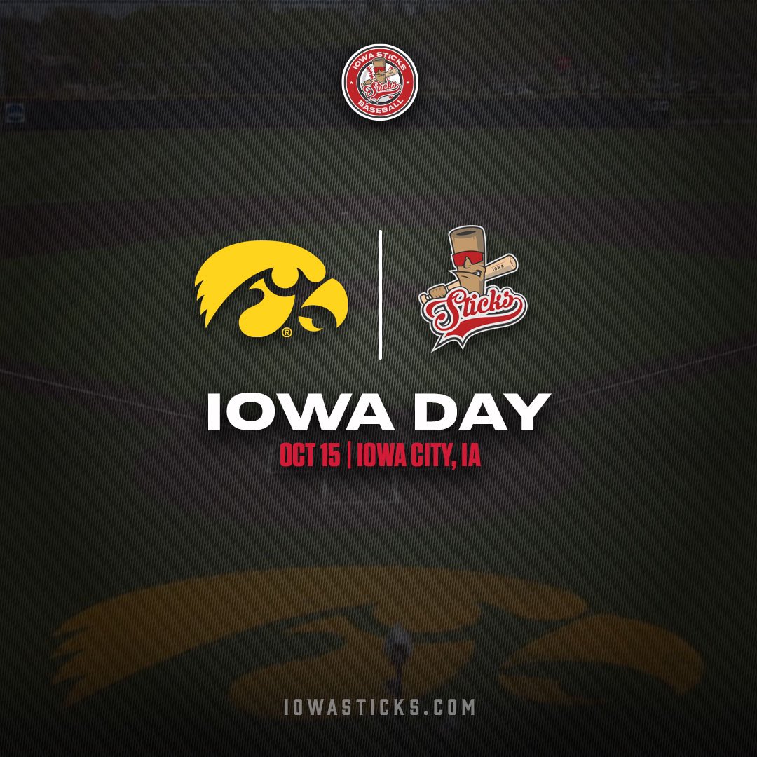 IowaSticks's tweet photo. ➡️🔥THE BOYS ARE FIRED UP TO SPEND THE WEEKEND WITH THE HAWKS!! The staff and players look forward to this event every year!! 
#sticksNhawks #iowaday #sticksbaseball #clubspw https://t.co/wqrLe6OKU4