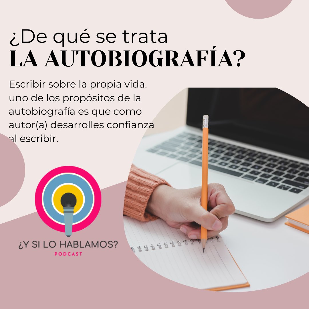 YSLHpodcast's tweet photo. Contar aquellas historias interesantes de tu propia vida, relatadas de una forma interesante, divertida y apasionante. Así es la autobiografía. https://t.co/Y88Lbctthp