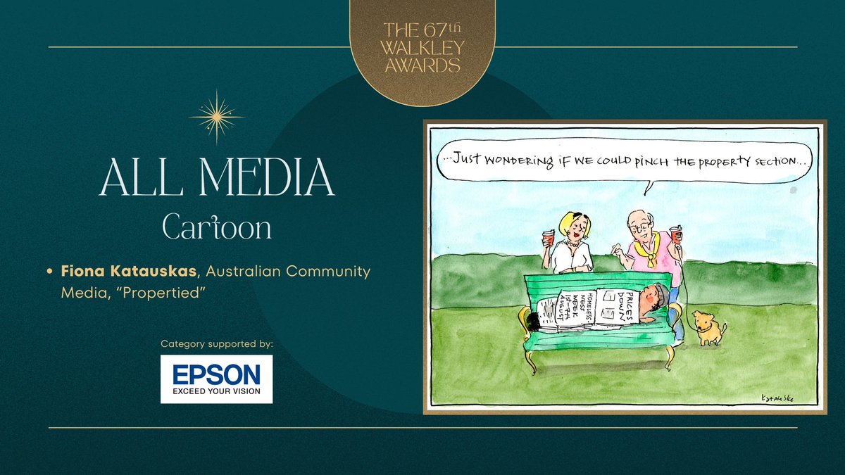 Walkley Foundation tweet media