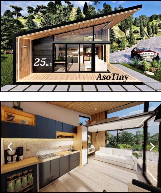 ASOArquitectura's tweet photo. Cabaña Asotiny de 25m2. Puedes comprar el proyecto en mi sitio web https://t.co/73mVZHfcyM #arquitectura #viviendas #tinyhause #diseño #architecturaldesign #architecturedesign #desing https://t.co/xxcGhlNIrt