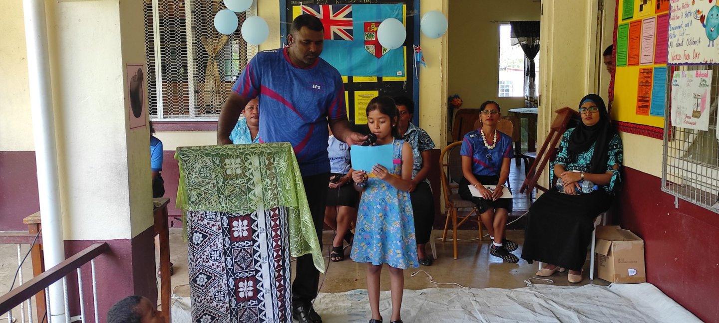 Fijian Government on Twitter "Students and staff at Ellington Primary