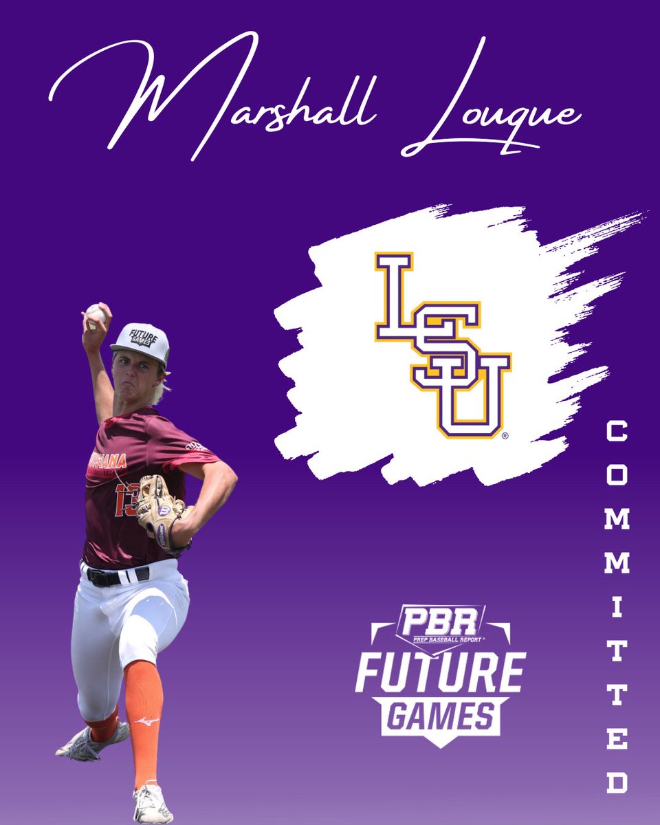 Congratulations to 2025 Marshall Louque (Lutcher HS) on his commitment to Louisiana State University.  Louque is the state’s #1 player and the 7th #BootBoy to commit from our Future Games team this summer.  #BeSeen

<a href="/prepbaseball/">Prep Baseball</a> || <a href="/ShooterHunt/">Shooter Hunt</a> 

🔗 bit.ly/3qxGy0k