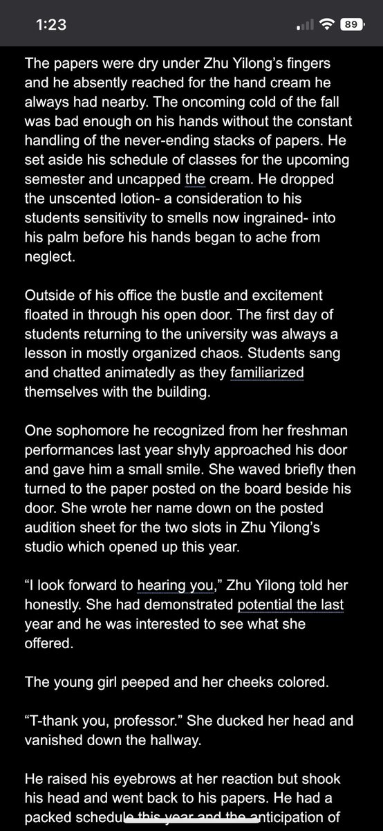 FSongbird722's tweet photo. @ihdin_personal Yeah this one won out today. A little snippet of my suuuuper rough draft of the first few paragraphs for WIP Wednesday. (Forgive any typos) https://t.co/QiY1wYJKv8