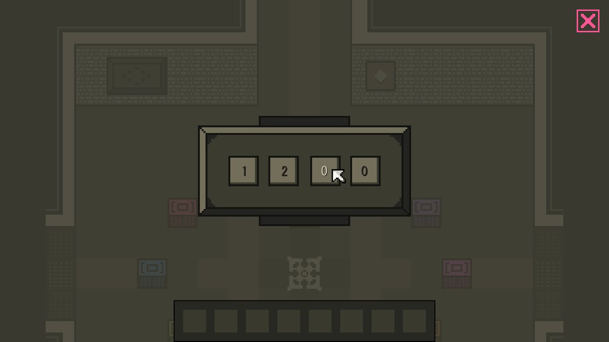 burningeyece's tweet photo. combination lock chest

#indiedev #gamedev #pixelart #GameMakerStudio2 #aseprite https://t.co/CSV86JTXxc