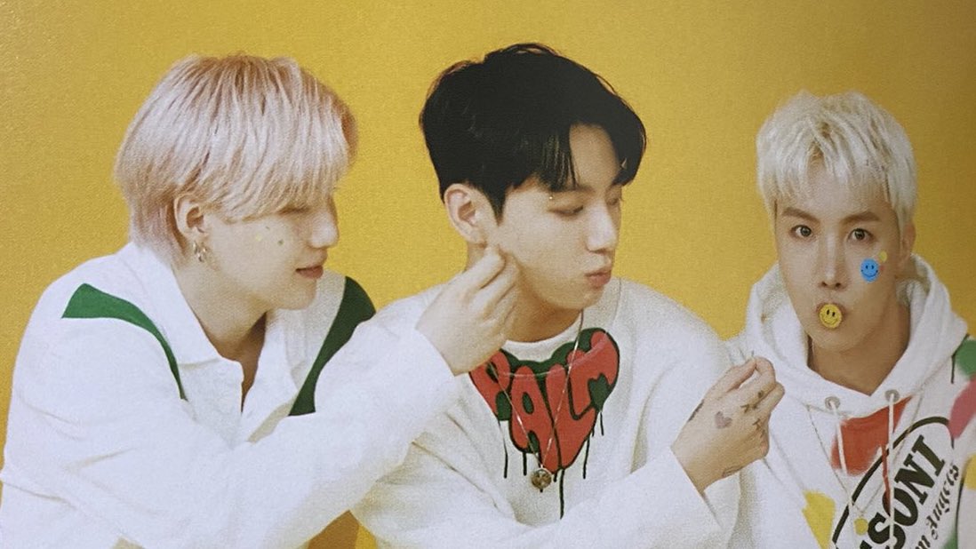 kkukstudio's tweet photo. yoongi, jungkook, and hobi look so cute together ㅜㅜ https://t.co/XcdVTlBOEL