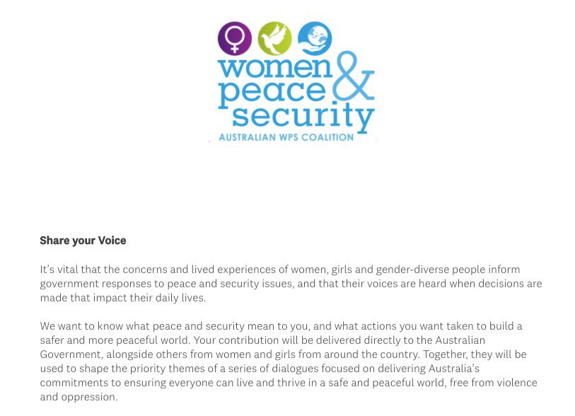 Young WILPF tweet media