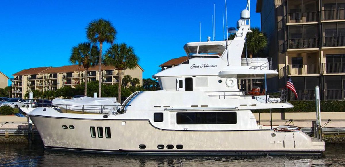 yachtsoftware's tweet photo. An enjoyable day working onsite with new owners of a 68' Nordhavn Yacht. 
Great Adventures await #yachting #maintenance #superyacht https://t.co/r2OL18bO0H
