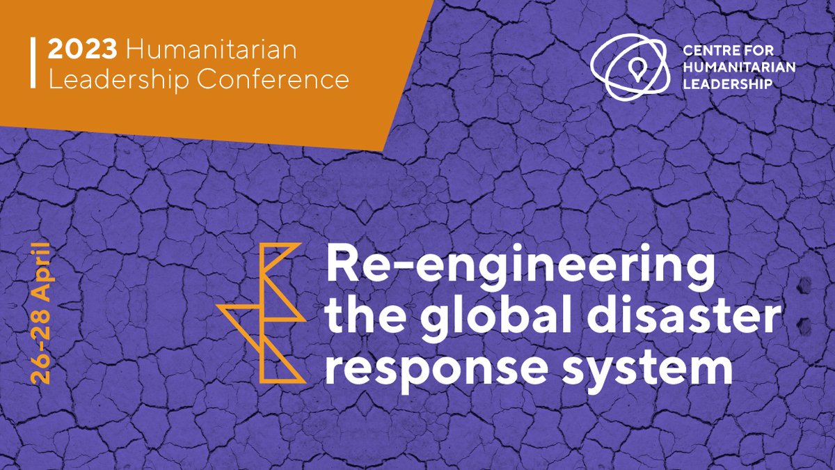 centrehl's tweet photo. 📢ANNOUNCEMENT 📢 The Humanitarian Leadership Conference is back in 2023! 

Join us to explore 'Re-engineering the global disaster response system'.  

 Submissions to present are open now! 

Find out more➡️https://t.co/adnclDAbuV 

#2023HLC 
#reengineeringthesystem https://t.co/uj8QDtqfbM