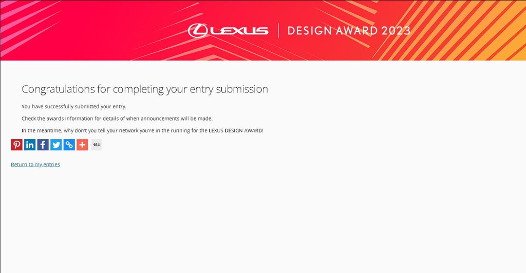 LKrykhtin's tweet photo. Our Entry for LEXUS DESIGN AWARD 2023 submitted!!
🤞🏻🤞🏻🤞🏻
#lexus #lexusdesignaward #LDA @LexusDesign #competetion #competitionentry #lexuscimpetition #lexusaward #cardesign #conceptcar #möbius
@LKrykhtin https://t.co/9jprcG37mQ