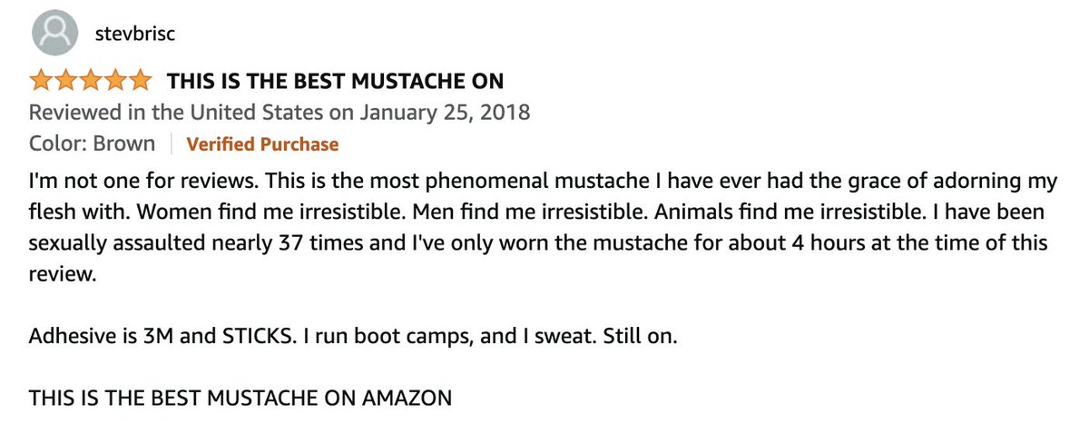 ShopMustaches's tweet photo. We are a family-owned and operated business that manufactures high-quality faux fur beards &amp; mustaches! 

Check out our Amazon store and add one of our products to your Halloween costume!  😁

https://t.co/DCw7T9uxvP
 
#Mustache #Beardlife #Halloween #Halloween2022 https://t.co/Ib7H9BAnNK