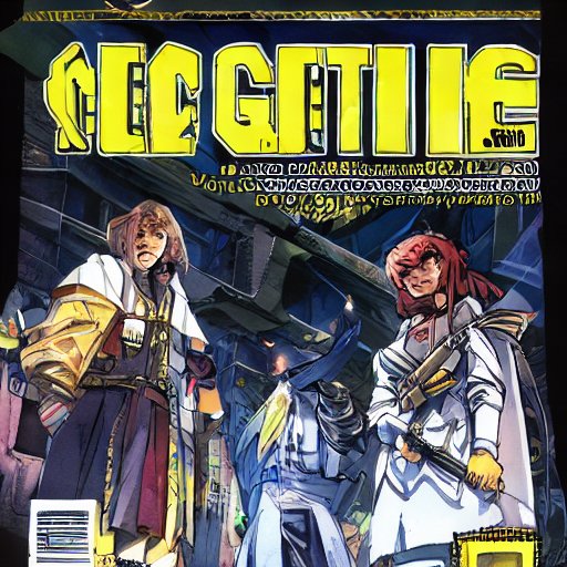 AIにゲーム雑誌の表紙作ってってお願いした 