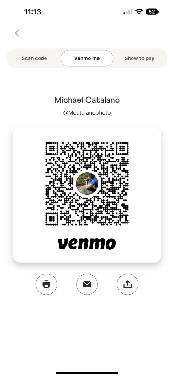 Mikecat1101's tweet photo. @Venmo https://t.co/ZUbpGDU0Cv
