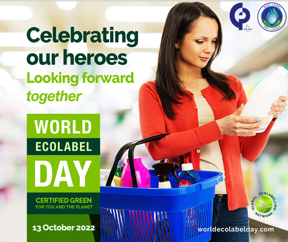NCPCSL's tweet photo. On #WorldEcolabelDay choose products and services that reduce environmental impact and are certified by a #LifecycleEcolabel #Eco Label - Sri Lanka #NCPC Sri Lanka
#GEN #GlobalEcolabellingNetwork #Type1Ecolabel
#LifeCycleEcolabels #Ecolabels https://t.co/2yhbVSBuHE
