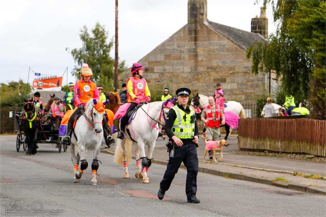 Another amazing photo of one awareness ride with #police #support. We already have over 100 planned for next year. If any #cyclists #motorbike want to join us please let us know