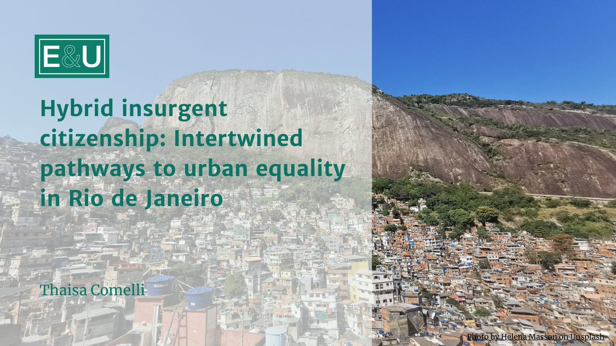 Environment & Urbanization tweet media