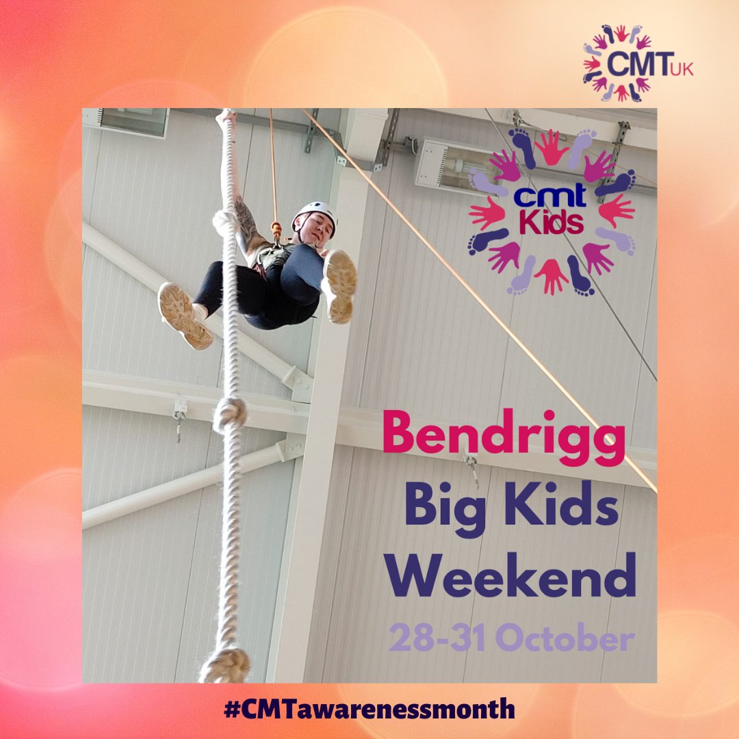 CMTUnitedKdom's tweet photo. #cmtawarenessmonth
CMTUK brings together young people through CMT Kids who all share a very significant part of their lives – having CMT. But we don’t let this stop us! 

If you would like to find out more and how to get involved, please phone CMTUK’s office: 0300 323 6316

#cmt https://t.co/F2w7KzzcWQ