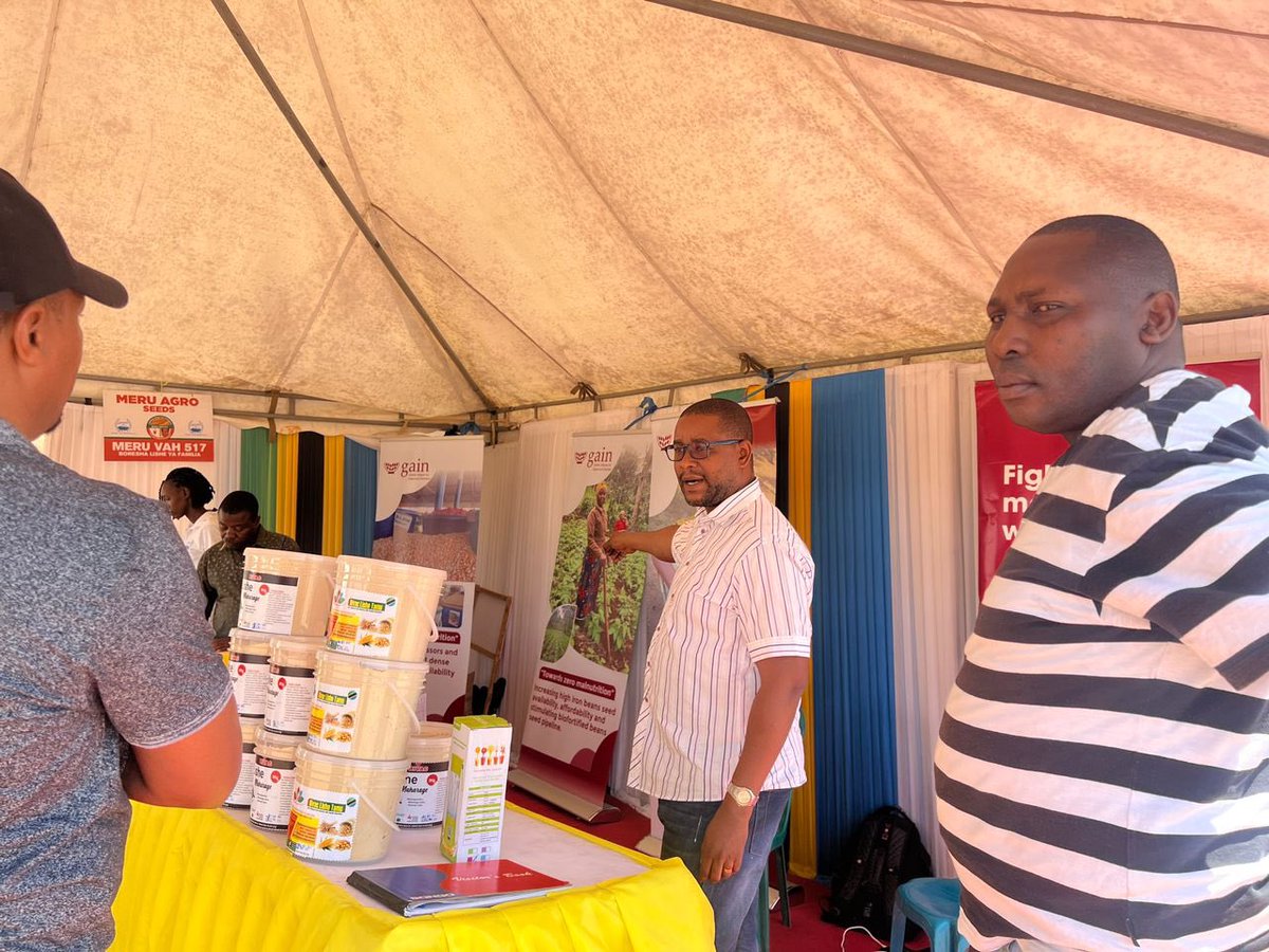 📍World food week in Simiyu region. The theme this year is better production,better nutrition, better environment &amp; a better life. <a href="/GAIN_TANZANIA/">GAIN TANZANIA</a> is excited to be part of this event and provide support to seed producers,processors and suppliers of nutritious foods.