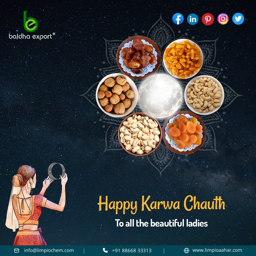 BaldhaExport's tweet photo. Happy Karwa Chauth
-
To all the beautiful ladies

#aahar #limpio #limpioaahar #BaldhaExport #indianglossary #FMCG #religion #kitchen  #rice  #sport #karwachauthvrat #karvachauth #karwachauthspecial #festival #festivevibes #shopping #britannia #cadbury #instagood #foodie #foodporn https://t.co/Ied1kLJTNG
