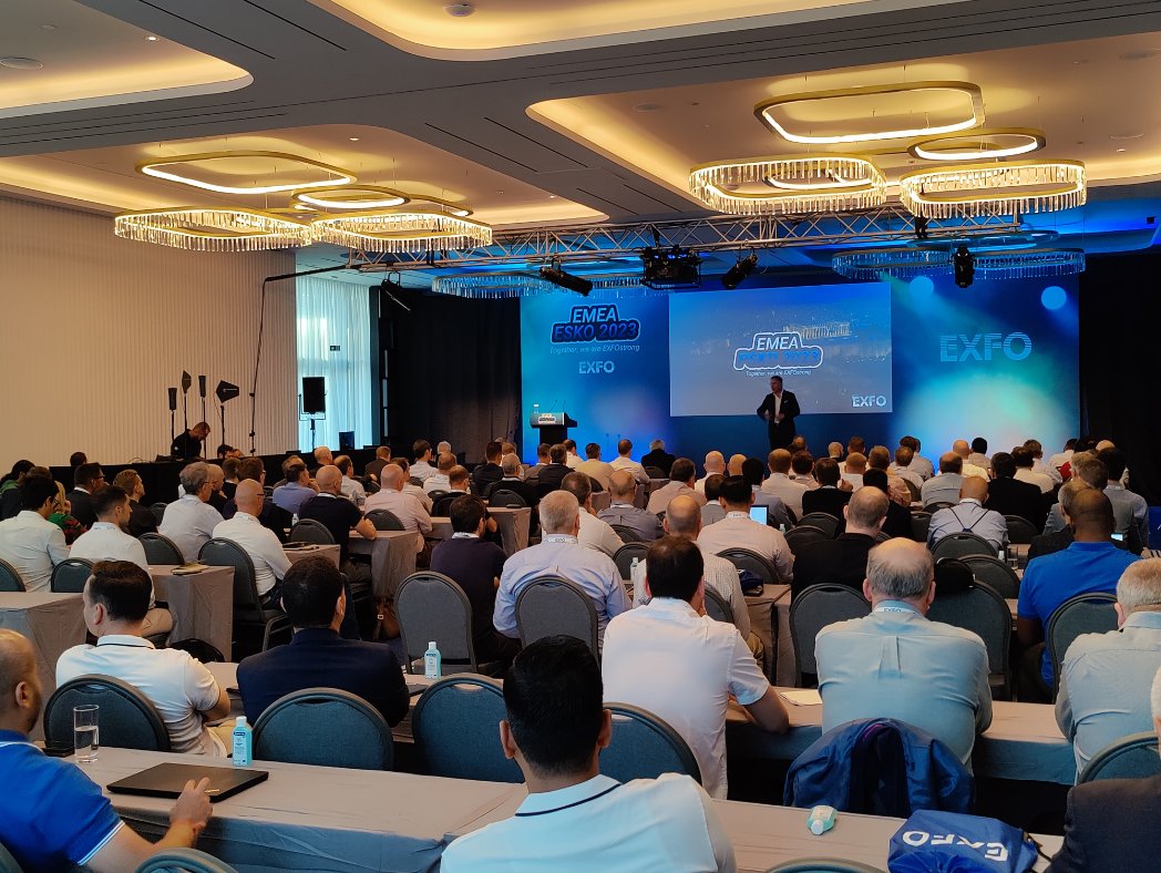 redmaxtech's tweet photo. Redmax is attending EMEA 2023 EXFO Sales Kick-Off.

#redmax #technologies #exfo #exfostrong https://t.co/SBpj46uZRN