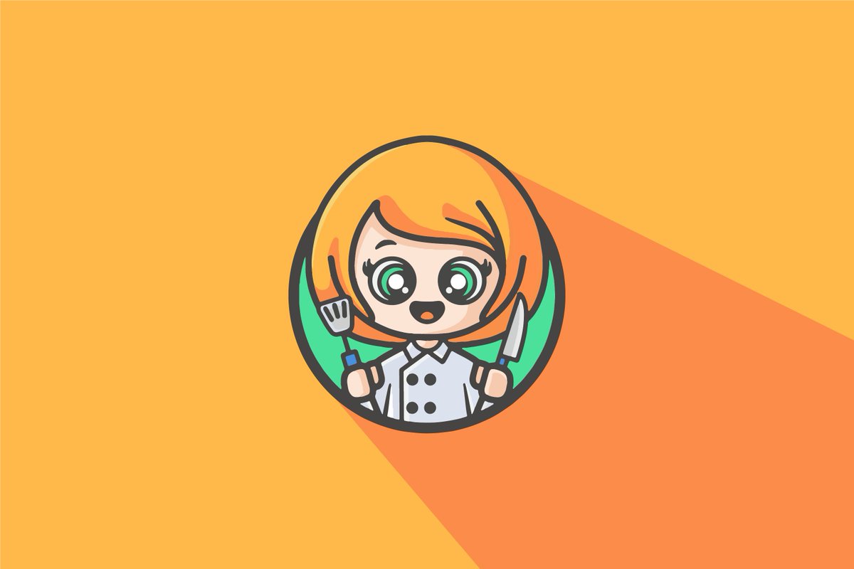 LeoAsh12's tweet photo. Its been so long since i shared my artwork ❤
#art #logo #graphicdesign #sketching #cartoon #cutelogo #kawaii #cheflogo #foodlogo https://t.co/mZQNJkOn59