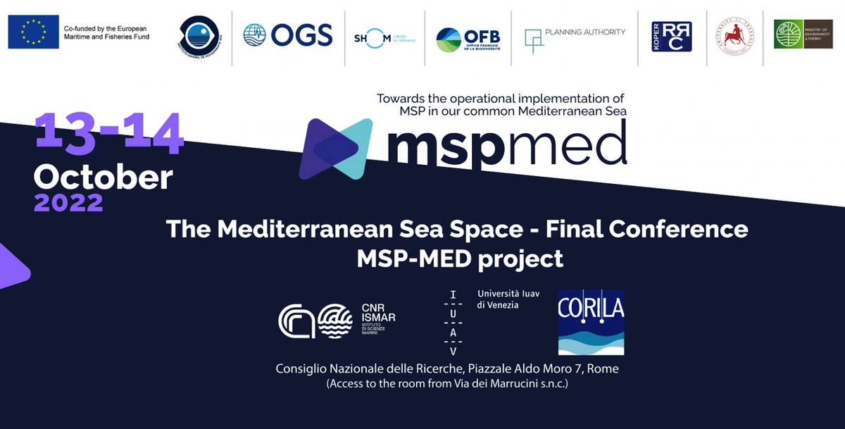 El #IEO participa en la conferencia final de <a href="/MSPMED1/">MSP-MED</a> que empieza hoy en <a href="/CNRsocial_/">CNR Consiglio Nazionale delle Ricerche</a> en Roma.

Se presentarán los resultados de este proyecto europeo sobre Ordenación del Espacio Marítimo, que busca avanzar hacia un Mediterráneo sostenible 🌊🌍

🔗 mspmed.eu