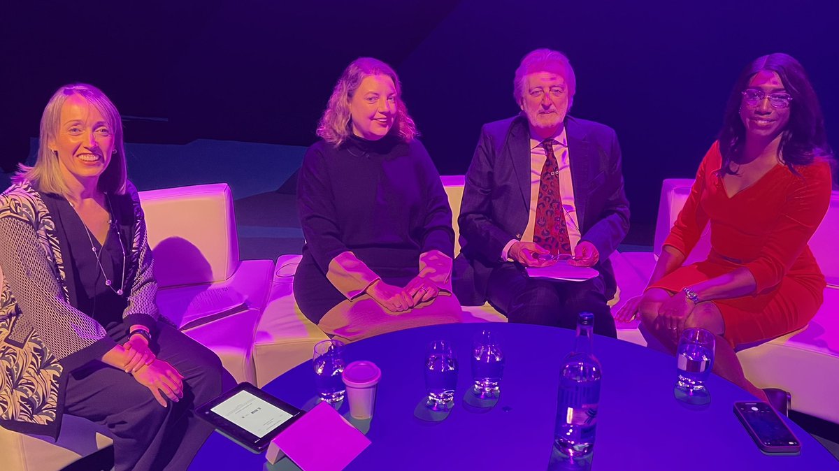 ClaerB's tweet image. With the mighty @paullewismoney ready to talk about how the pensions industry could do better for consumers! With @makala_green and Carol Young from @ThePLSA #PLSAannual22 #pensionstogether
