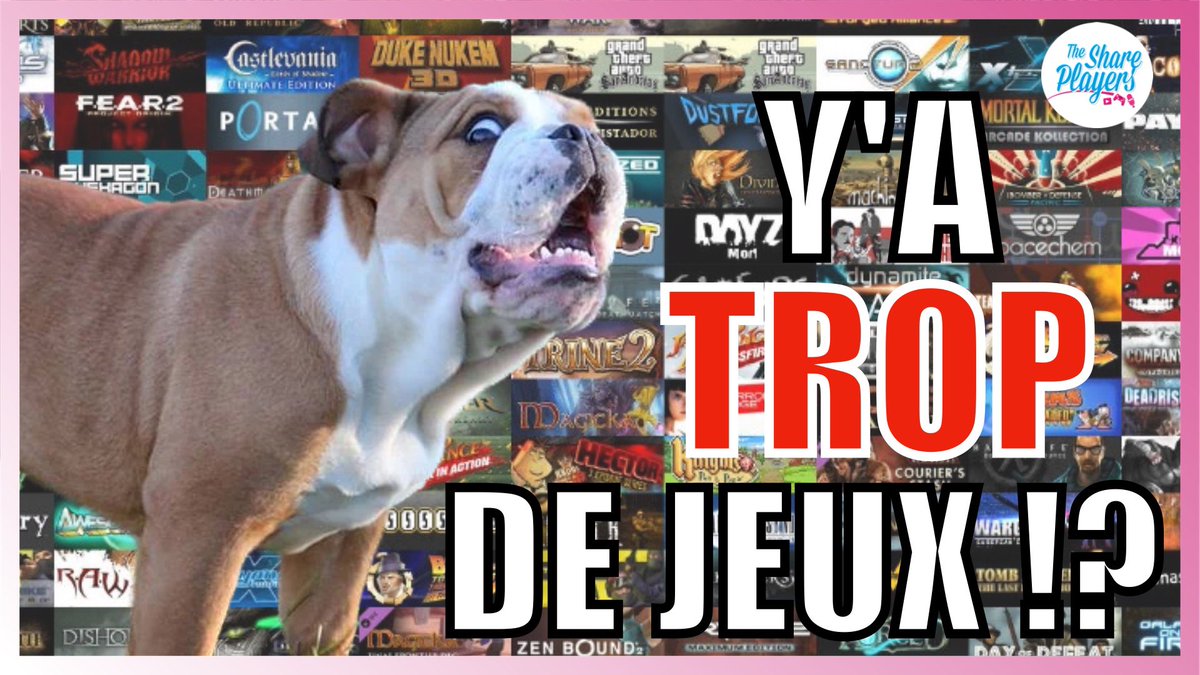 TheSharePlayers's tweet photo. 🚨CE SOIR 21H : Y a-t-il TROP de JEUX ? 🤔 

Des sorties toutes les semaines, plus les services d’abonnements : comment gérer son backlog &amp; choisir à quoi jouer pour MIEUX jouer

Un débat qui s’annonce passionnant avec @SamYeshani, @CydoniaGG &amp; Romain.

⏯️ https://t.co/xMVFyIIEoi https://t.co/tyrSc7oeez