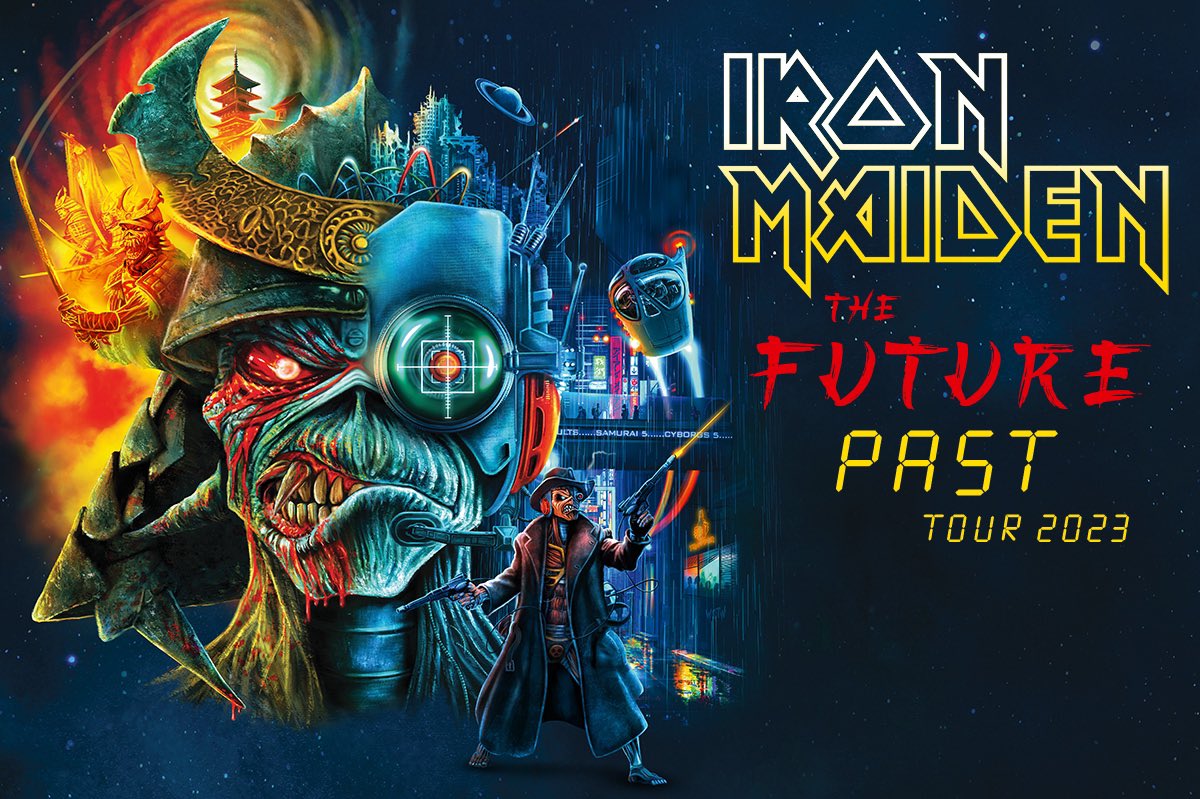 MSHeroSid's tweet photo. Advance tickets bought for Tuesday 4th July Utilita Arena Birmingham
“Up the Irons!”🤟🏼
Helen wants to see Bruce’s horse stance. 😂 https://t.co/BAmx0Sd1dR