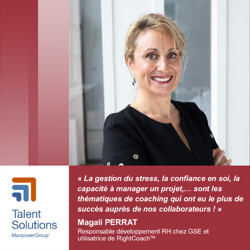 TSolutions_FR's tweet photo. Notre plateforme RightCoach™ propose des coachings et formations sur-mesure, à distance, et à la demande des coachés.
Retrouvez le témoignage de Magali PERRAT, Responsable développement RH chez GSE, qui a bénéficié de ces formations, tout comme plusieurs de ses collaborateurs ⬇️