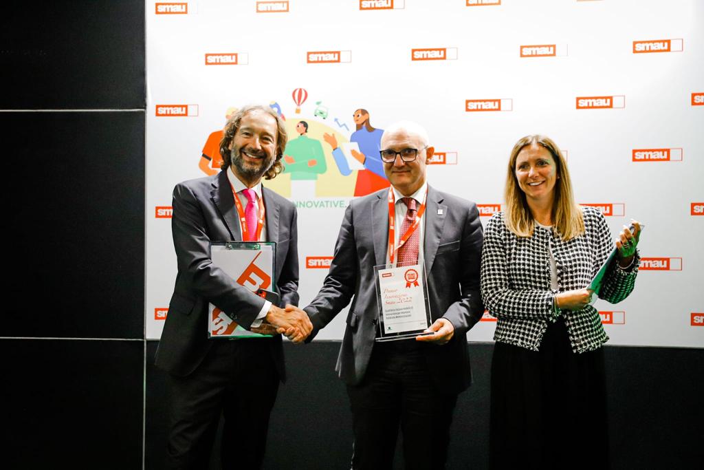 INPS_it's tweet photo. 🏆 Al progetto "Il #ConsulenteDigitale delle #Pensioni" è stato attribuito il "Premio #Innovazione #Smau 2022".
#InpsComunica @smaunotes https://t.co/pyCcmf03qa
