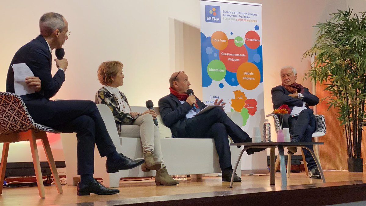 Retrouvez le REPLAY de la table ronde organisée le 12 octobre L'éthique entre résistance et résilience - Quand la passivité n'a pas sa place avec #JFdelfraissy #EricFiat #PascalPlas et le DrFiorenzaGasq Directrice #ERENA 👉 m.facebook.com/ERENALimoges/ <a href="/unilim/">Université Limoges</a> <a href="/pmocaer/">Pascale Mocaër</a> <a href="/VilleLimoges87/">Ville de Limoges</a>