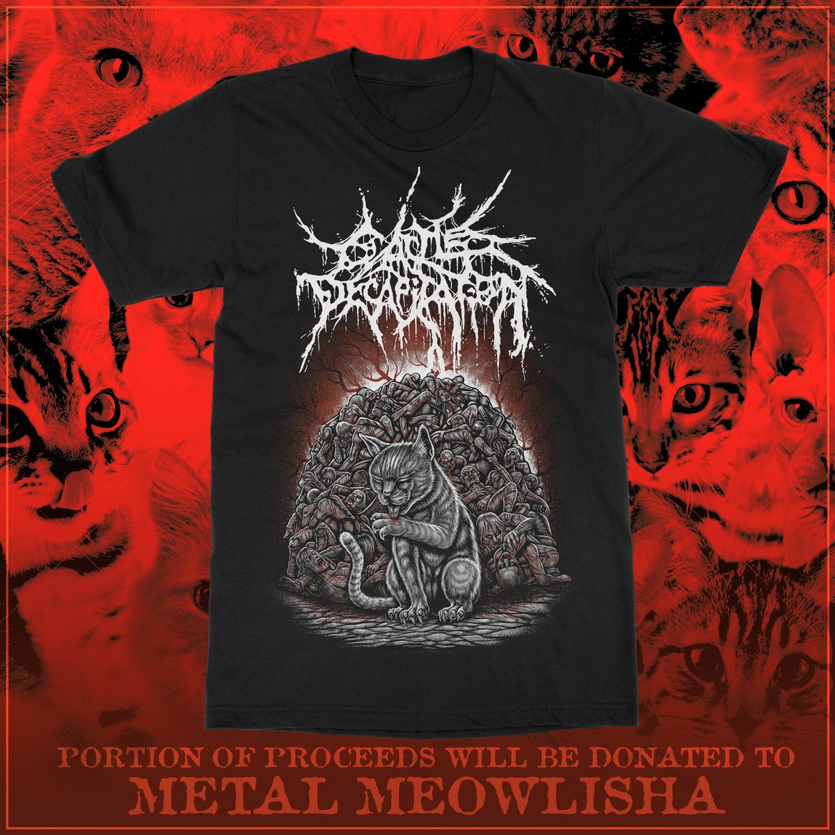Scholomance_Web's tweet photo. Les américains de Cattle Decapitation se mobilisent au secours des chats de Tampa (Floride)
Info➡️https://t.co/cN5iLkbZ4u
#scholonews @cattledecap #Porgressive #DeathMetal #Metal #Grindcore #Cat #USA #Florida https://t.co/DCDGEJkoxo