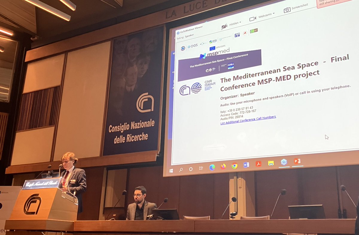 MSPMED Final Conference is starting! 2-day conference to share results of the implementation of MSP in the Mediterranean