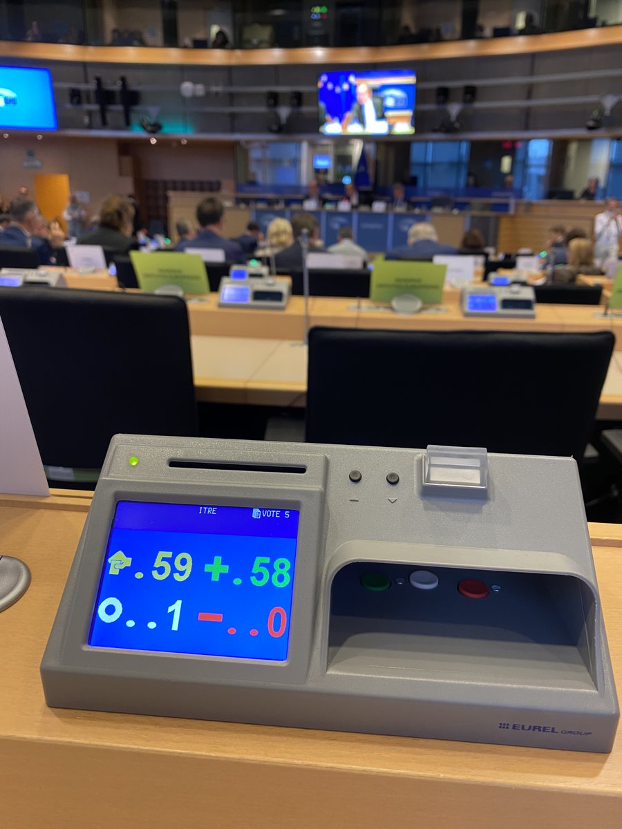 Christophe GRUDLER (@GrudlerCh) on Twitter photo 2022-10-13 08:16:10 JOINT PRESS RELEASE 🚨 Following the landslide vote (58+ 0- 1o) on the Secure Connectivity Programme in @EP_Industry 🛰🇪🇺, we are calling for ambitious and sustainable new EU satellites with my colleagues @MaxSalini @IvoHristovMEP @nnienass @EvzenTosenovsky #SecureConnectivity JOINT PRESS RELEASE 🚨 Following the landslide vote (58+ 0- 1o) on the Secure Connectivity Programme in @EP_Industry 🛰🇪🇺, we are calling for ambitious and sustainable new EU satellites with my colleagues @MaxSalini @IvoHristovMEP @nnienass @EvzenTosenovsky #SecureConnectivity