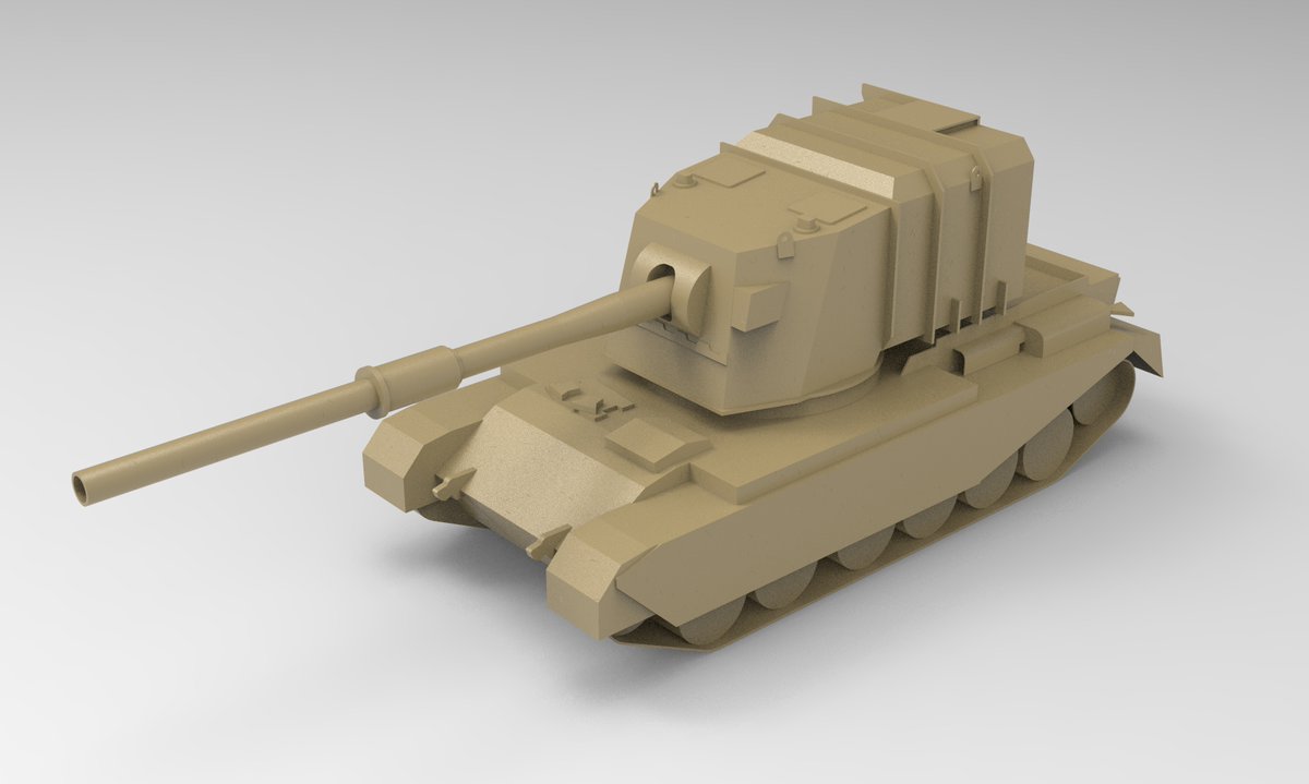 DimTinchik's tweet photo. Старий проект паперової моделі британської САУ #FV4005 Stage II на базі моделі #Centurion Mk7/1
#3drender #Rhinoceros #підзамовлення #papercraft #art #oldproject #lowmodell #madeinUkraine #freepapermodel https://t.co/J4vVHtbbd5