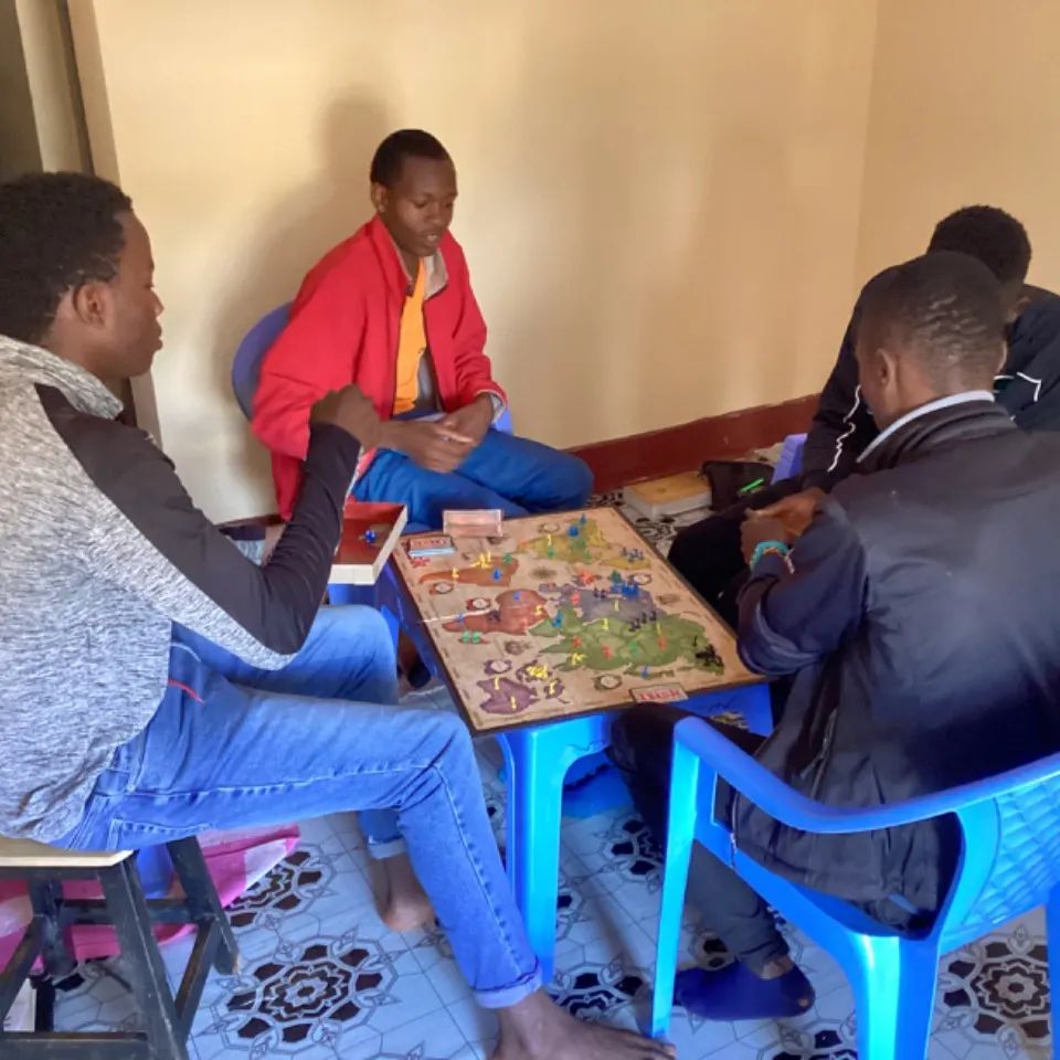RealACO1's tweet photo. Thrilled to have a holistic ministry at Karatina University. We share the gospel, have a meal together and play some board games. We are delighted to share with them not only the gospel of God but our lives also. https://t.co/5hjc6y6pZ9
