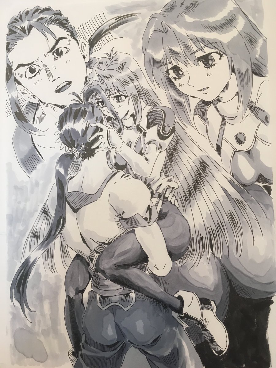 過去絵。ゼノギアス、ゼノサーガ。 