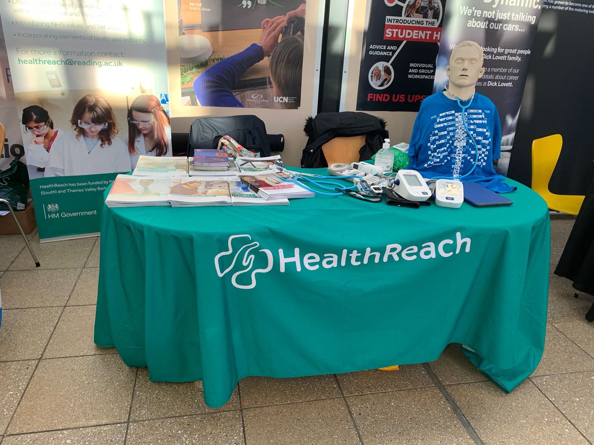 We’re at the Destinations Expo <a href="/newburycollege/">Newbury College UK</a> looking forward to chatting to young people from West Berkshire Schools.