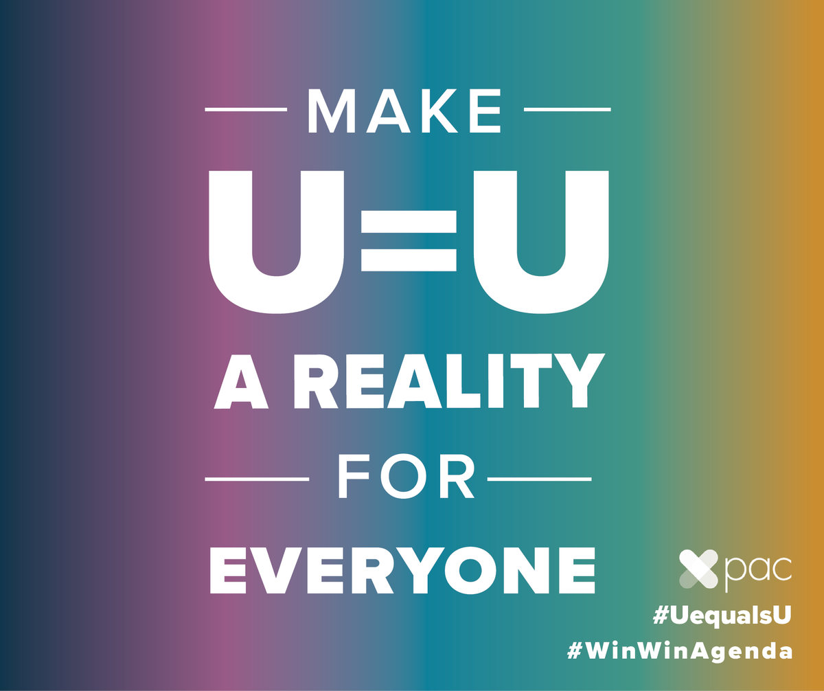 How can #UequalsU be made a reality? Come on, let's discuss!! #WinWinAgenda #UequalsU #WinWinAdvocacyForum #FollowTheScience #UequalsUisAWinWin #WinWin4Everyone @ch108PhDPolicy @stigma_fighter