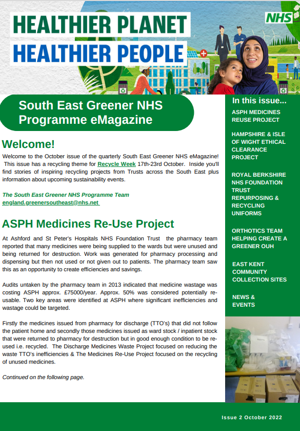 katetownsend76's tweet image. Next week is #NationalRecyclingWeek and the #SEGreenerNHS team are celebrating and promoting #ReturnReuseRecycle. 

Our E-Bulletin is focussed on recycling, if you would like a copy please email england.greenersoutheast@nhs.net 

@GreenerNHS @NHSsoutheast