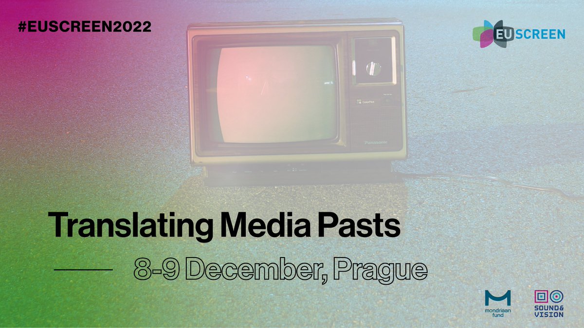 benglabs's tweet photo. This year's @EUscreen network meeting and public symposium will be held on 8-9 December in Prague, Czech Republic✨ Join to explore how translation can contribute to greater diversity, equity and inclusion in European #audiovisual archives. Register now➡️https://t.co/M0piUh9ZEd https://t.co/fy4OTEGwoW